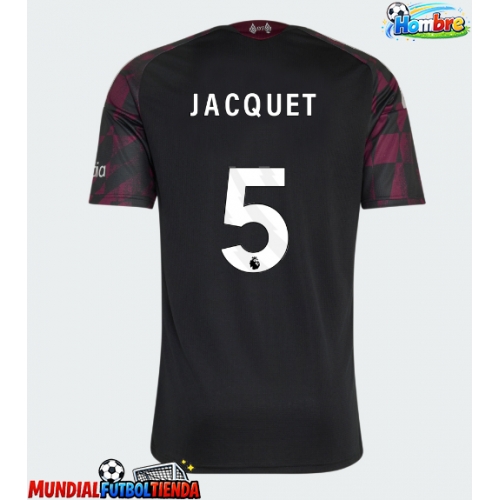 Camiseta Liverpool Jeremy Jacquet #5 Tercera Equipación Replica 2026-27 mangas cortas